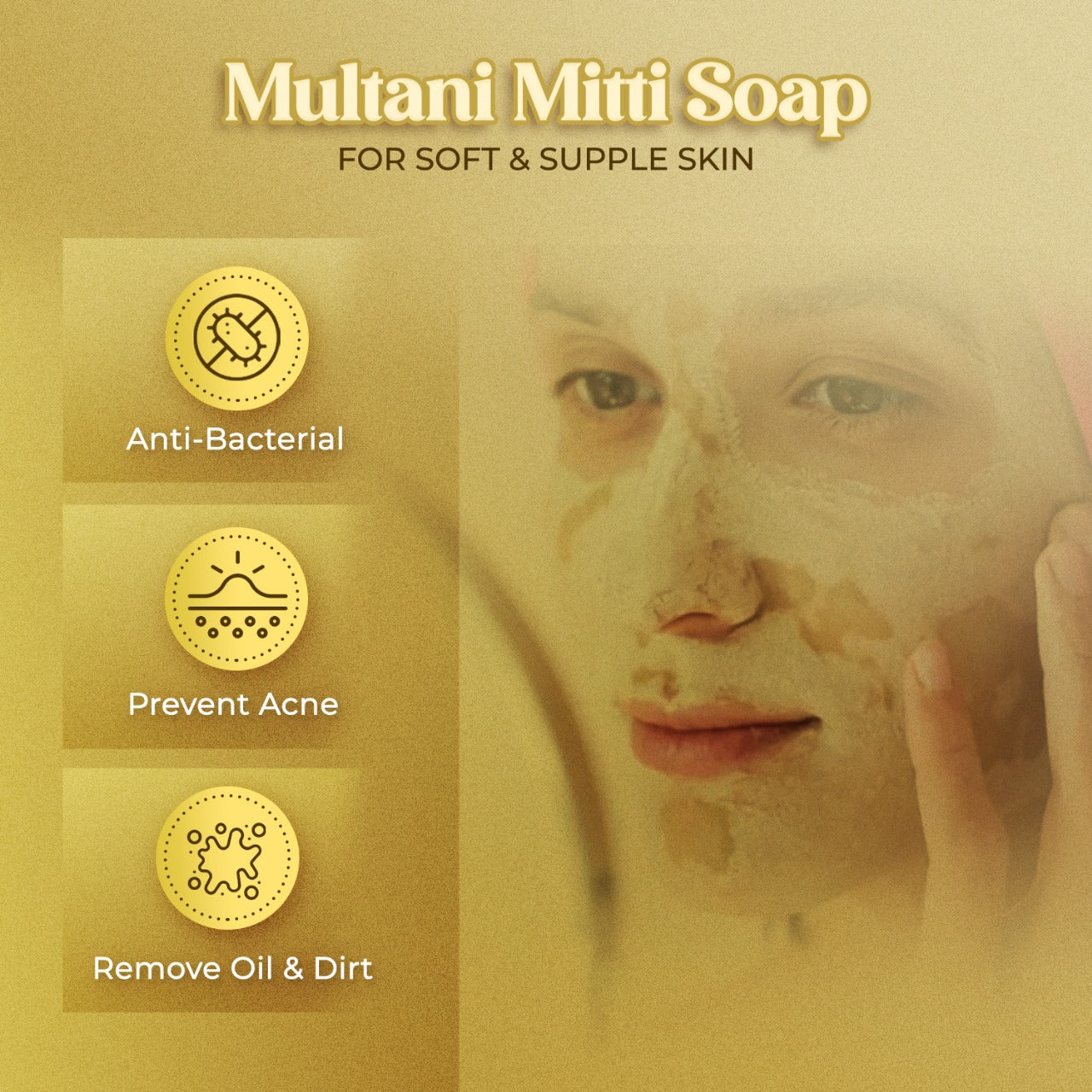 Luxolite Multani Mitti Soap - 100% Natural & Organic